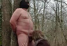 Submit My Slave In Forest!