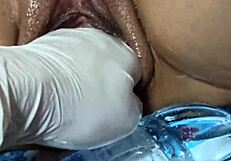 fisting a thai pussy in intense session