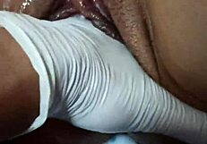 fisting a thai pussy in intense session