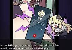 Corporate succubus part 5! Group fingering and bondage banging.