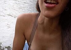 Joi’s juicy ass in the park, amateur fun at its best