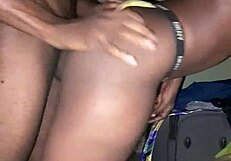 My girlfriend's wet pussy gets deeply fucked in doggystyle while bent over, emotions running high in this full movie