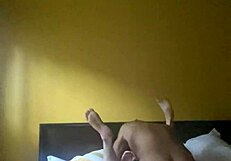 Ezekiel devours ella's pussy then pounds her wet interracial missionary sex to orgasm