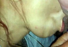 Sexy Latina Cleaning Lady Deepthroats My Cock Before Wife Arrives