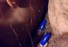 Sexy Latina Cleaning Lady Deepthroats My Cock Before Wife Arrives