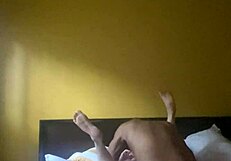 Ezekiel devours ella's pussy then pounds her wet interracial missionary sex to orgasm