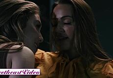 Sexy Horny Babes Abigail Mac and Lena Paul Engage in Naughty Sex