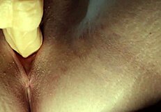 is this verification video showing milf dildo play?