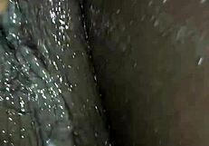 Ebony Babe with Big Clit Gets Fucked by Ex Pal