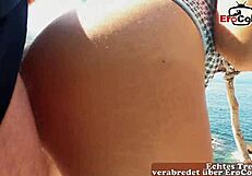 i’ll never forget my first anal as a spanish latina teen by the pool with a german tourist pov