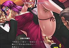 Taimanin rpgx delivers intense action in scene 74 with english subtitles.