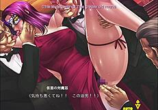 Taimanin rpgx delivers intense action in scene 74 with english subtitles.