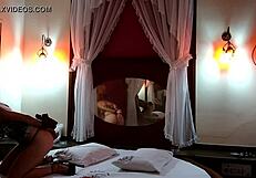 brazilian redhead tempts with her naughty charm