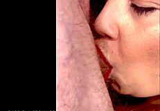 Gabriela Stokweel Performs Deepthroat On Monster Cock