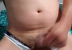 i'm watching this gay boy in his underwear