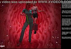 Big apple small gesture in 3d cartoon sex episode 32