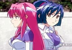 Japanese angels in hot and steamy hentai action