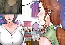 i enjoy my aunt's chapter in this hentai comic