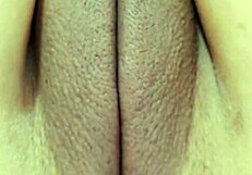 That teen's peachy shaved pussy is so sexy and inviting!