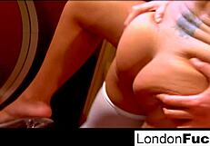 two asian babes london keyes and capri enjoy playing with candy in a nude setting