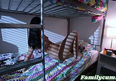 I got drilled by my stepbrother after a wild party