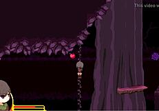 Anime game with monsters and girls that try to touch the player.