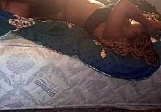 i'm alone at the studio with this bad slut