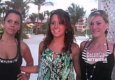 Shy First-Time Flashers Expose Their Tits On Florida Beach In Public.