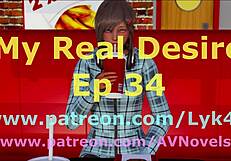 Indian Amateur Cartoon Erotic Desire Series 34