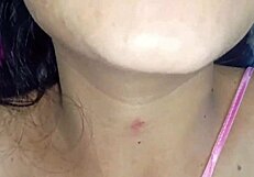 Close up of an amateur sex with a shaved pussy of a young Indian woman during an orgasm.