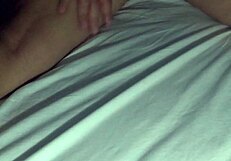 i gave my wife a relaxing massage at home