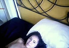 Hot and spicy petite brunette gets fucked in different positions.