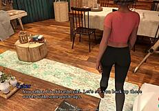 Petite Teen in Panties and Skirt Upskirt Game