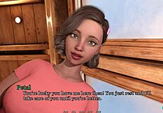 Petite Teen in Panties and Skirt Upskirt Game