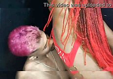 Two Ebony Teens Ravished By Monster Cocks In Orgy