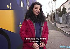 Young adult agent gets fucked outdoors after a game of rock paper scissors