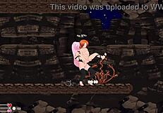 Futa hentai game session with anime characters