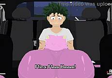 mina gets wild in car sex with shoestrang fun