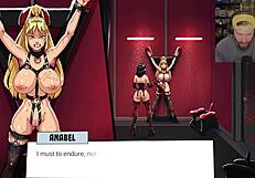 The sexiest moments of the half-naked superheroine, the lewd knight