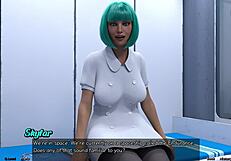 Stranded In Space 1 - Waking Up With Good News In Anime Hentai