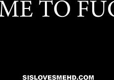 Sunny Soleil's Brunette Teen Stepsister Gives POV Blowjob to Jay Rock's Monster Cock