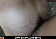 Latin beauties suck and fuck their boss's cock for more money