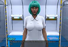 Stranded In Space 1 - Waking Up With Good News In Anime Hentai