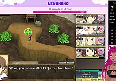 Vtuber lewdneko plays evenicle part 14.