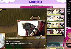 Vtuber lewdneko plays evenicle part 14.