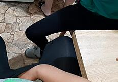 Have you jerked off to your stepmom cooking dinner and making her cum?