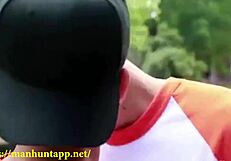 black teen rides white dick for interracial creampie