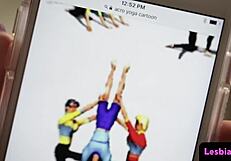 what's hotter than yoga babes pussylicking in a wild lesbian foursome?