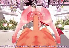 Yae Miko fucks naked in Genshin Impact fantasy