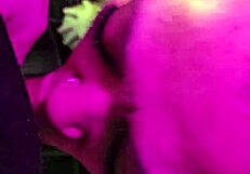 He needed release so i offered my mouth for a deepthroat blowjob as a pretty brunette bbw cougar